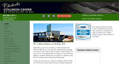 Desktop Screenshot of chehaliscollisioncenter.com